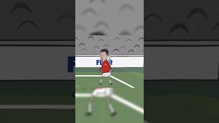 Cristiano Ronaldo Life Story 😢🤩  Part 10  Animation By ​⁠  shorts football animation [upl. by Notac]