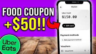 Uber Eats Promo Codes  How To Get Uber Eats Free Food Coupon Code 2024 [upl. by Keryt]