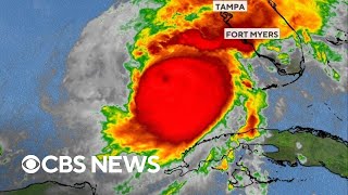 Latest details on Hurricane Milton with landfall expected in Florida [upl. by Atinuaj]