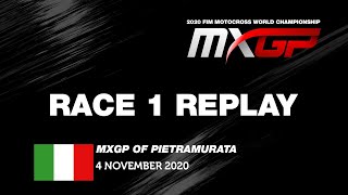 MXGP of Pietramurata 2020  Replay MXGP Race 1 [upl. by Priscella]