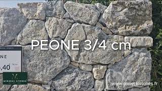 Pierre de parement Tradition  Peone 34 cm  Mineral Stones [upl. by Yzdnil]