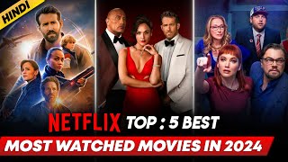 Top 5 Best Netflix Movies In Hindi  Best Netflix Movies Hindi Dubbed  Netflix 2024 Movies [upl. by Nalahs]