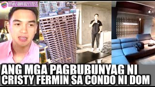 Cristy Fermin IBINUNYAG ang PULITIKONG mayari ng CONDO ni Dominic at ang Relasyon na meron ito [upl. by Repard510]