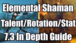 73 Elemental Shaman Guide  TalentsStatsRotation Check Pinned Comment [upl. by Rafaela230]