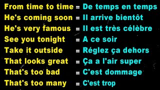 500 Phrases en Anglais les Plus Courantes ► Most Common English Phrases [upl. by Mahseh]