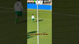 Contropiede di Samuel calcio football soccer sports goalkeeper newmusic perte seriea [upl. by Greenland]