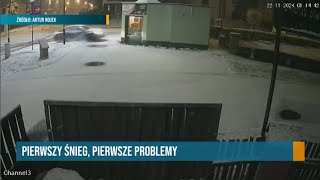 RAPORT PIERWSZY ŚNIEG PIERWSZE PROBLEMY ● PREKAMPANIA NA FINISZU 221124 [upl. by Arahsal183]