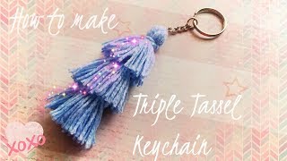 How to make the Triple Tassel [upl. by Philbrook59]