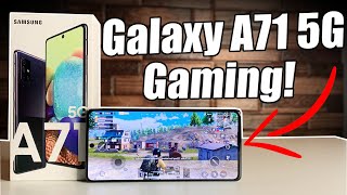 Samsung Galaxy A71 5G Gaming Review [upl. by Valle]