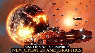 Sins Of A Solar Empire 2  New UPDATE amp GRAPHICS  Space Strategy 4X Gameplay [upl. by Friedberg]