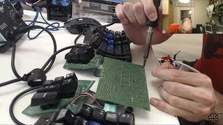 EP7 Retrofitting Cherry MLs into Kinesis Advantage 1 Keyboards  New connectors CTPCB iteration [upl. by Gisele]