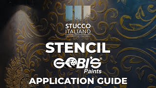 Stucco Stencil Application Guide  Transform Your Walls with Stucco Italiano Italian Textured Paint [upl. by Notnel]