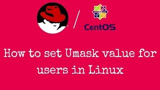 What is Umask and how to set Umask value in Linux  Hindi [upl. by Iaverne]