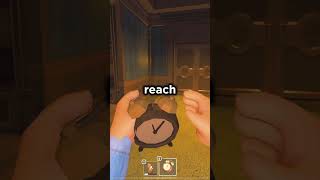 HOW TO USE THE NEW ALARM CLOCK IN DOORS shorts [upl. by Apoor]