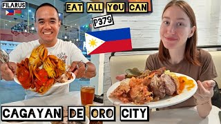 Sasabak ulit si GALINA sa Eat all u can in CAGAYAN DE ORO CITY  our life in the Philippines 🇵🇭 [upl. by Norwood]