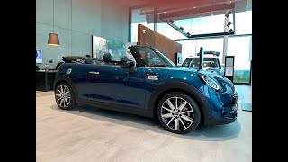 FARBEN UND FORMEN MAI 2020  MINI Cabrio Sidewalk Edition Deep Laguna [upl. by Marentic534]