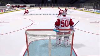 NHL 13 HD Jonas Gustavsson  Goalie Pratice [upl. by Delilah]