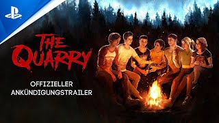 The Quarry  AnnounceTrailer  PS4 PS5 deutsch [upl. by Atinniuq]