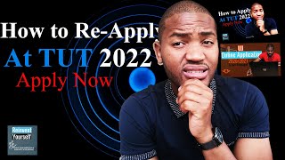 2022 TUT applications for returning student How to reapply at TUT [upl. by Elleimac]