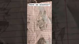 Dave as alastor dsaf davemiller hazbinhotel [upl. by Ahtenek]