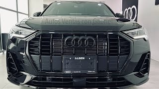 ENTREGA Audi Q3 SUV FULLBLACK con Alcántara NARANJA  Sline 35TFSI 2024 [upl. by Lebasile]