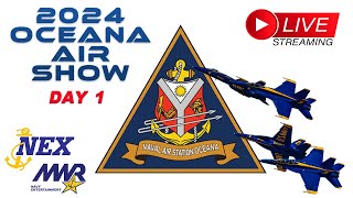 2024 NAS Oceana Air Show  Day 1  Saturday 921 [upl. by Ecnerwaled]