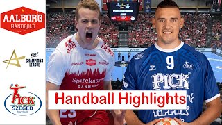 Aalborg Håndbold VS OTP Bank Pick Szeged Handball Highlights EHF Champions League 2024 [upl. by Fonville]