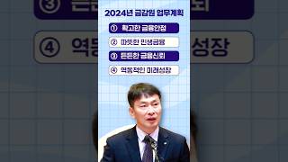 2024년도 금융감독원 업무계획 [upl. by Buna315]