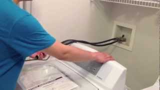 How to Install a Washing Machine [upl. by Dolora]