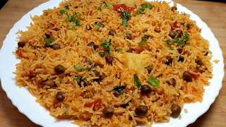 CHANA PULAO RECIPE l HOW TO MAKE CHANA PULAO l चना पुलाव [upl. by Kalvn]