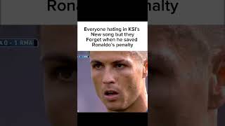 KSI II football Ksi sidemen ronaldo laliga thickofit penaltysave ksishorts funny memes [upl. by Montgomery]