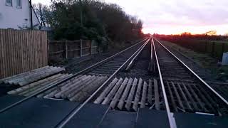 Meols Carr Lane Foot Level Crossing  Merseyside [upl. by Myo]