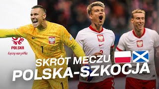 Liga Narodów Skrót meczu 🇵🇱 POLSKA  SZKOCJA 🏴󠁧󠁢󠁳󠁣󠁴󠁿 [upl. by Yesnnyl]