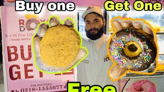 Buy one and get one free Royal Donuts 🍩 commercial market Rawalpindi  best Donus in Islamabad [upl. by Yorgo172]