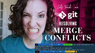 Git for Beginners How to Resolve Merge Conflicts Part 5 [upl. by Jasper]