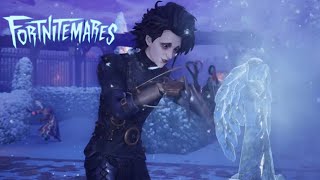 EDWARD SCISSORHANDS in FORTNITE  shorts fortnite epicpartner gaming [upl. by Maidy872]