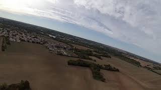 Test Walkera F210 avec montage Go pro Hero [upl. by Yderf]