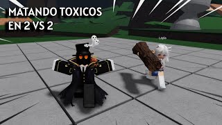 Jugando 2 vs 2 y Matando a un Toxico  Saitama Battlegrounds [upl. by Alo]