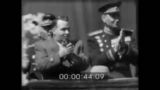 Extract from the Soviet Ukrainian Newsreel quotРадянська Україна Soviet Ukrainequot May 1950 [upl. by Eyot]