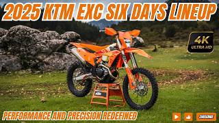 Unveiling the 2025 KTM EXC SIX DAYS Lineup Performance and Precision Redefined [upl. by Jacobba]