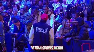 Conor Benn pulls up on Greg Hackett amp Coach Rell at Jaron Ennis vs Karen Chukhadzhian Rematch [upl. by Ebanreb695]