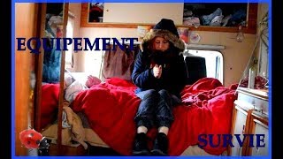 COMMENT SURVIVRE A LHIVER EN CAMPINGCAR [upl. by Chloette]