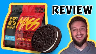 Mutant Mass Gainer Cookies and Cream review [upl. by Scherle]