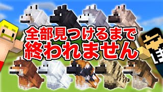 【マイクラアプデ】新登場！オオカミ全て見つけるまで終われません！ [upl. by Ysied]