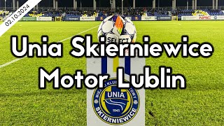 Unia Skierniewice  Motor Lublin 02102024 Puchar Polski [upl. by Yelyac537]