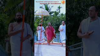 Jagadguru Sri Sri Vidhushekhara Bharati Mahaswamiji  Sringeri Navaratri Mahotsava  HD Glimpses [upl. by Sclater196]