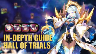 Epic Seven  Hall of Trials Guide  Astromancer Elena 0819  0902 [upl. by Naujed]