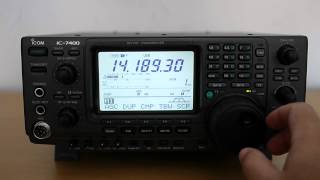 ICOM IC7400 [upl. by Aimekahs]