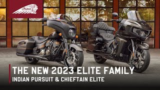 The New 2023 Indian Motorcycle Elite Family [upl. by Joon]