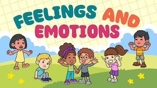 42 Feelings and Emotions for Kids  Learn Emotion and Feeling Adjectives Vocabulary Words [upl. by Wylie]